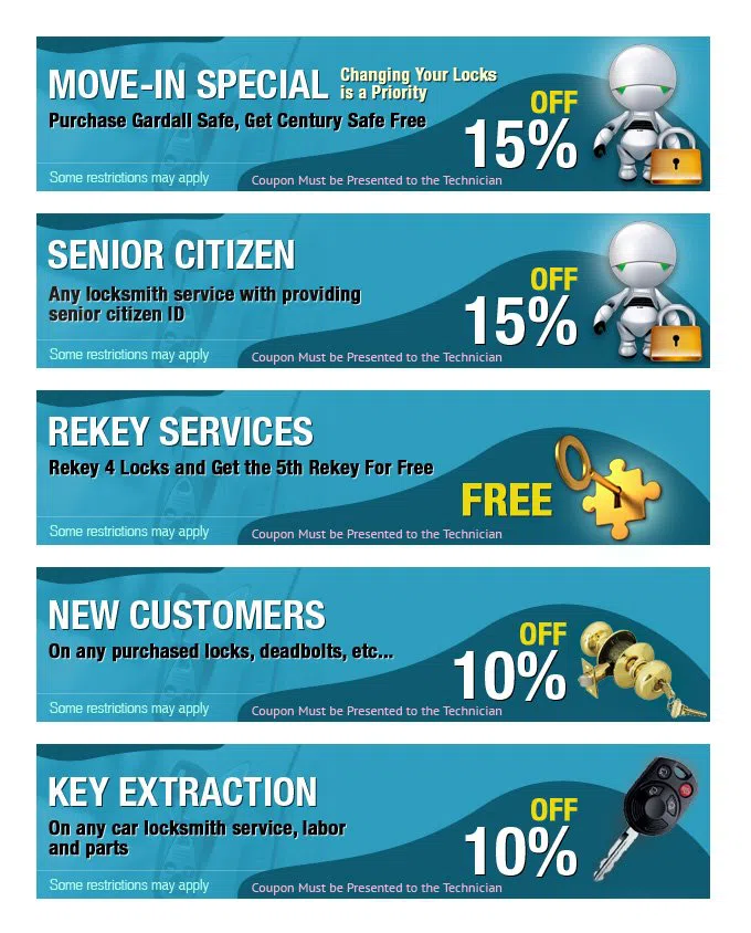 Metro Master Locksmith Tampa, FL 813-778-0319 - coupons8-set-five